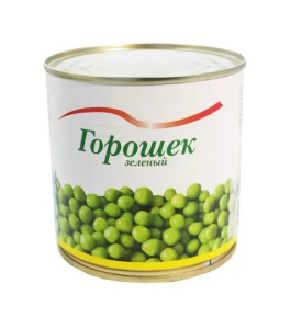 Горошек зеленый 400 гр