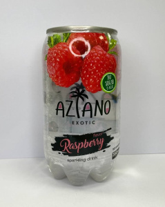 Напиток газ. Aziano Raspberry 350мл
