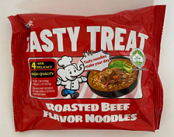 Лапша Вкусное угощение со вкусом жареной говядины 84гр халяль