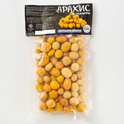 Арахис в глазури со вкусом "Четыре сыра" 150гр